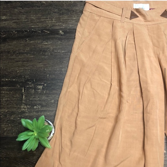 Anthropologie Elevenses MidCalf Wide-leg Pants 6 - Picture 7 of 8